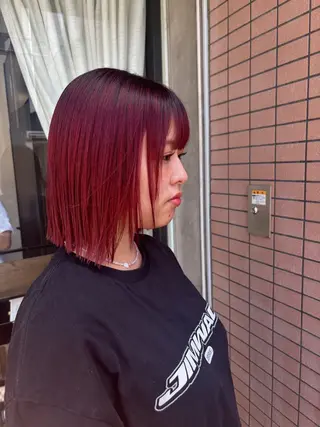 ミディアム 宇留間 涼香のヘアスタイル
