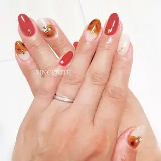 ネイル ネイル＆ケア  サンセリテのネイルデザイン