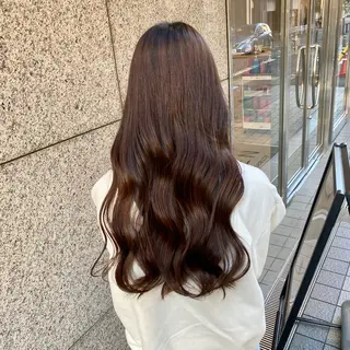 カラー Wカラー┆ブラウン ┆うる艶┆ゆうはのヘアスタイル