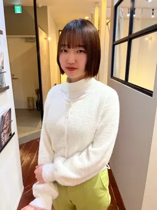 ミディアム 杉原 駿亮のヘアスタイル