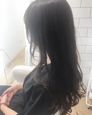 セミロング 🥛洒落髪小顔cut なら龍崎🥛のヘアスタイル