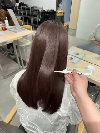 セミロング 佐藤 脩茉のヘアスタイル