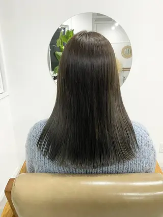 セミロング カラー ヘアアレンジ ひなの .のその他イメージ