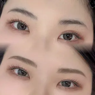 アイブロウ HOLOGRAM EYELASHのマツエク・マツパデザイン