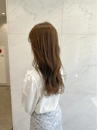 ロング カラー 古田 昂也のヘアスタイル