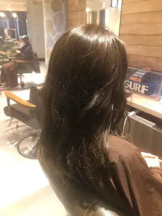 セミロング 池田 美紀のヘアスタイル