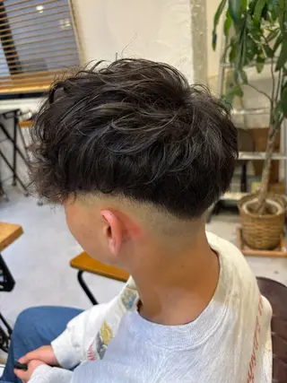 メンズ ひらの みきのヘアスタイル