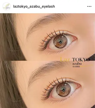 マツエク・マツパ ラズトウキョウ Laz TOKYOのマツエク・マツパデザイン