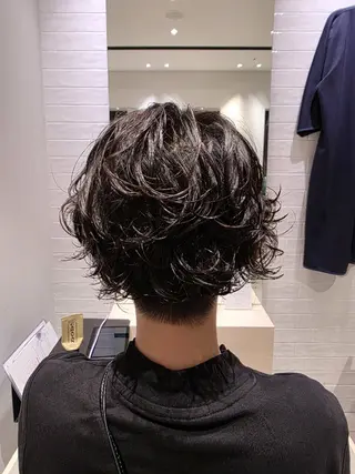 ショート ✂髪質改善ストレート NO.1 深澤 颯斗のヘアスタイル