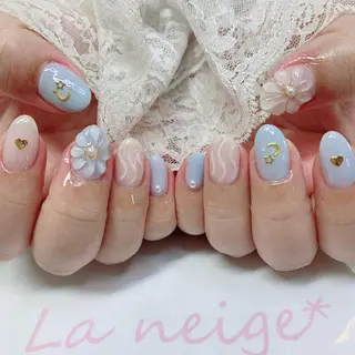 ネイル La neige* yuki 🐩🌙のネイルデザイン