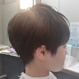ショート キッズ D/i |Y/no. 〈夜スパ17時〜〉のヘアスタイル