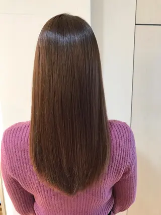 ロング カラー タジマ ヤスヒサのヘアスタイル