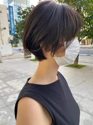 ショート カラー ヘアアレンジ 【代表】 たき〜のヘアスタイル
