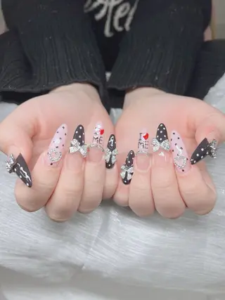 ネイル Lee Nails チップ長さだし専門店のネイルデザイン