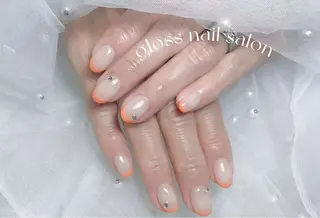 ネイル ゆり🌷 gloss nailのネイルデザイン