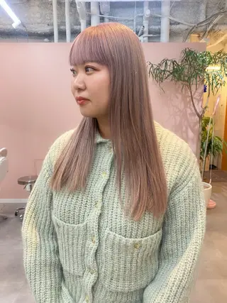 ロング カラー ichika/福岡 /透明感カラー🤎のヘアスタイル