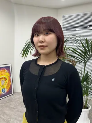 ミディアム カラー JOULE'S natsukiのヘアスタイル