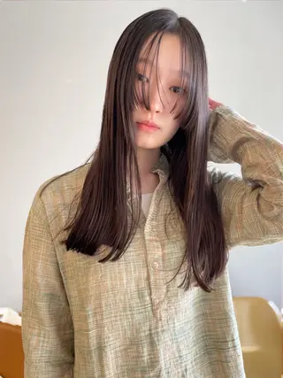 ロング 森田 博樹のヘアスタイル