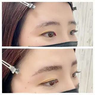 アイブロウ hair&makeup&eyezone      pati fani所属・ヘアメイク専門店 pati faniのヘアスタイル