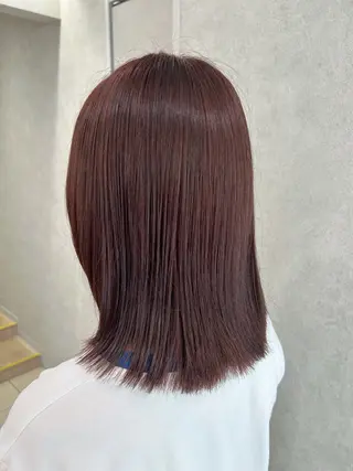 ロング カラー ⟡.·韓国ヘア*.゚ 室岡 咲希のヘアスタイル