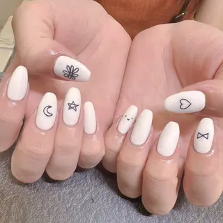 ネイル I_p4ce 🍊あい🍊のネイルデザイン