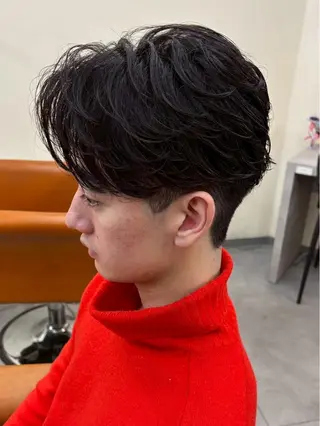メンズ 京都駅メンズサロン マッシュのヘアスタイル