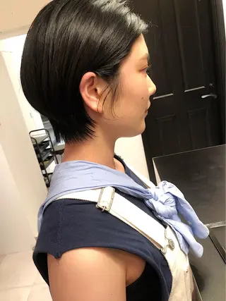 ショート 中澤 美緒のヘアスタイル