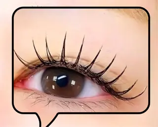 マツエク・マツパ Angela エステサロンのマツエク・マツパデザイン