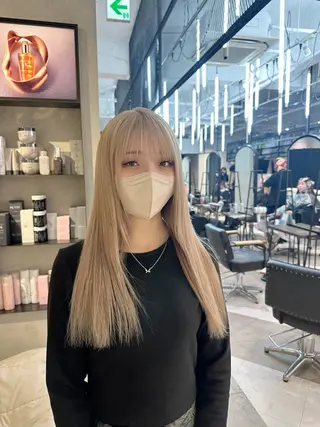 カラー ハイトーン特化 pepe🎀のヘアスタイル