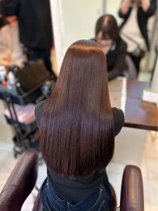 ロング カラー 🎀透明感カラー 🐈ナズナのヘアスタイル