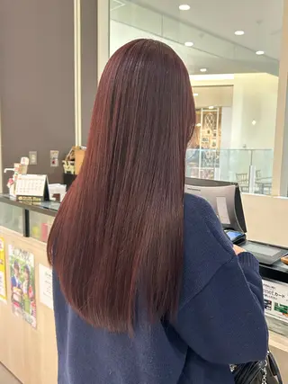 ロング カラー 森川 颯香のヘアスタイル