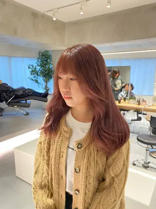 ロング カラー 似合わせレイヤー✨️ RIEのヘアスタイル