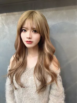 ロング 🌟超特価1日 3名限定Lyly🌟のヘアスタイル