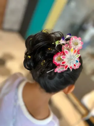 セミロング 永澤 一輝のヘアスタイル