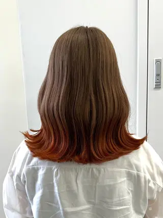 カラー 【公式】amble luxe池袋東口🩷のヘアスタイル