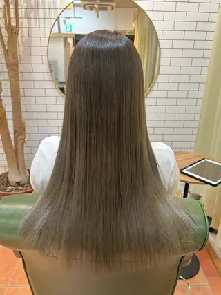 ロング カラー 石井 佑樹のヘアスタイル