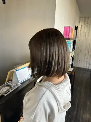 ミディアム 小島 草平のヘアスタイル