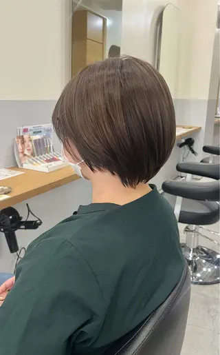 ショート 神谷 夏帆のヘアスタイル