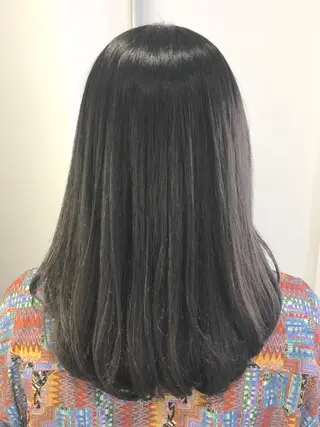 セミロング カラー yoshi ☆のヘアスタイル