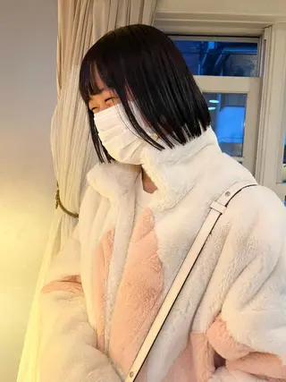 ショート カラー eri kinjoのヘアスタイル