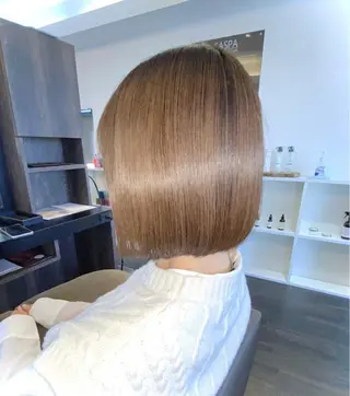 ミディアム 稲毛田 颯人のヘアスタイル