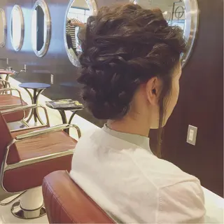 ヘアアレンジ 髪質改善/艶髪/ 木山ゆかりのヘアスタイル
