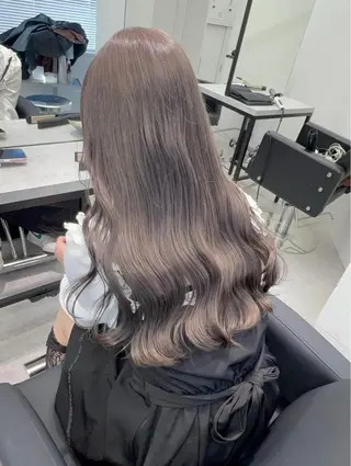 ロング カラー 💍モテる艶髪 透明感カラー💖のヘアスタイル