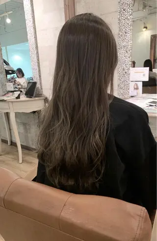 ロング カラー 田村和範/似合わせ カラー/髪質改善のヘアスタイル