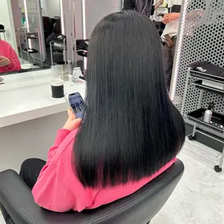 セミロング カラー ヘアアレンジ mai🍑暖色カラー /レイヤー💖のヘアスタイル