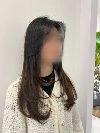 ロング 🖤:抜け感×大人 スタイル/Aoiのヘアスタイル