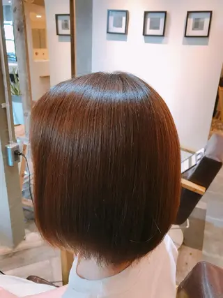 ショート カラー hair care ACRO店長　谷のヘアスタイル