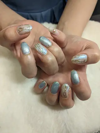 ネイル sanjo 🧸yuki🤎のネイルデザイン