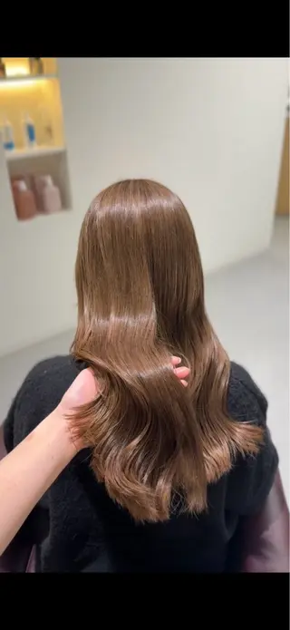 ロング ️🫧透明感カラー& 髪質改善🎀いさきのヘアスタイル