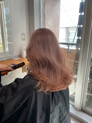 セミロング カラー 川越ハイトーン🧸 Yumaのヘアスタイル